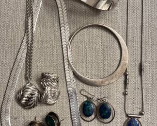 Sterling silver jewelry