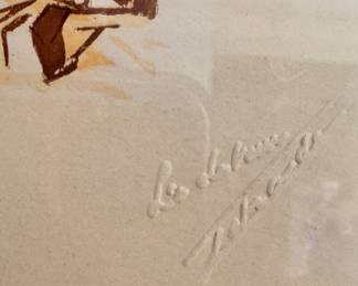 Blindstamp of the editor, J. Estrade