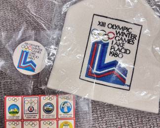 1980 Olympics authentic memorabilia 