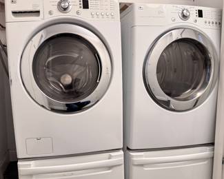 LG washer & dryer