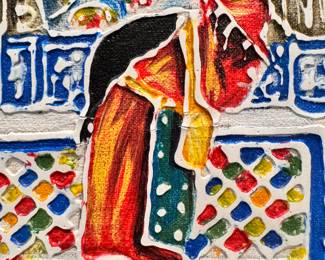 Beautiful colors of this historical Moroccan site