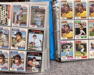 A collection of baseball cards