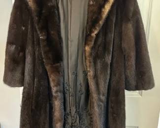 Vintage Mink Coat by Schlampp Furs