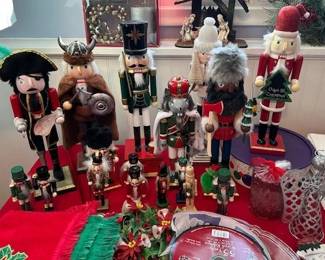 Collection of Christmas Nutcrackers