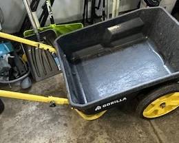 Gorilla Carts 4cu ft. Poly Garden Dump Cart