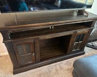72" TV Stand and media storage