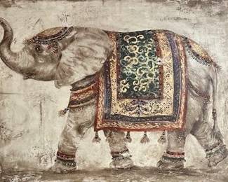 Canvas Print of the "Regal Elephant"