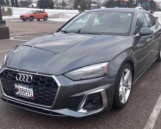 2022 Audi A5, 4D
Mileage  69,658                Very Good Condition
VIN# WAUDACF58NA033880
Priced at $24,000                    Call to make an appointment to see the car, 612-462-2293