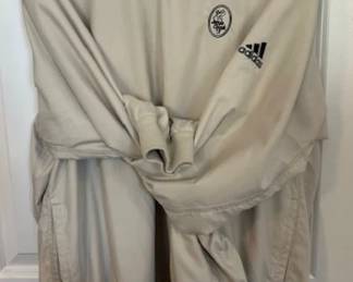 Adidas golf pullover windbreaker.