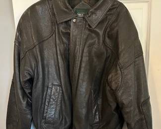 Neil M. leather jacket, size L