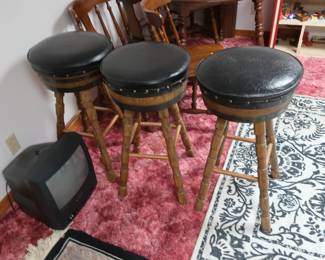 set of 3 bar stools