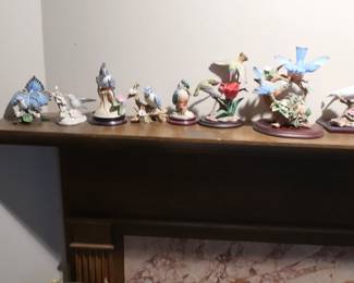 Lenox and other china birds