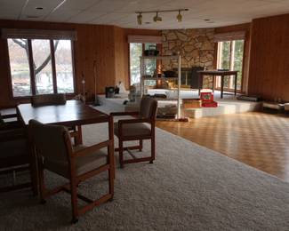 view  of  finished  lower level