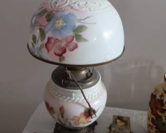 vintage huricane lamp
