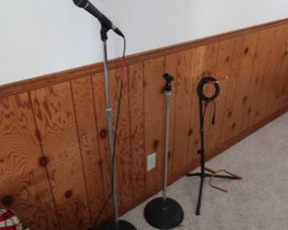 microphone  and  stand