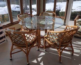 rattan  patio   set