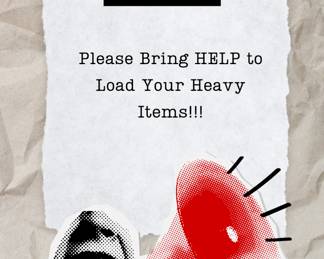 Red and Black Collage Cool Notice Paper Instagram Story