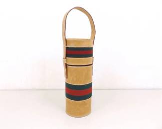 Authentic 1980's Gucci Bottle Tote
