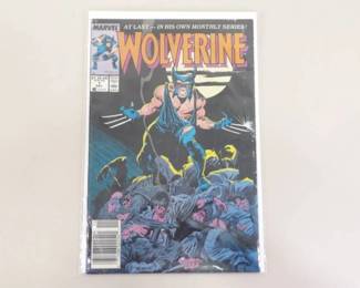 Vintage 1988 Marvel Wolverine #1 Comic Book
