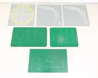 Lot of RARE Misc. Vintage Lego Moon Landing, City, etc. Platforms
