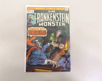 Vintage 1974 Marvel The Frankenstein Monster #8 Comic Book
