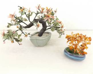 2 Gemstone Bonsai Trees
