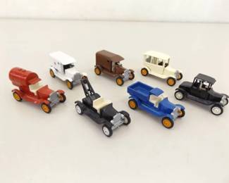 Lot of 7 Rare Vintage Efsi Holland Die Cast Trucks
