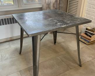 Industrial dining table