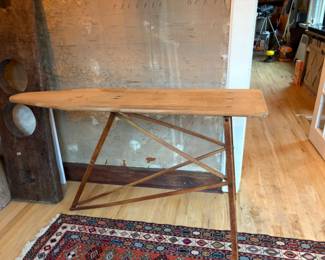Vintage Wood Ironing board