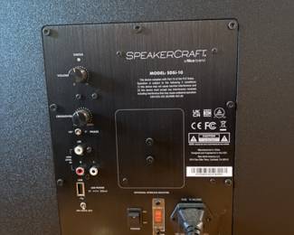 Speakercraft subwoofer