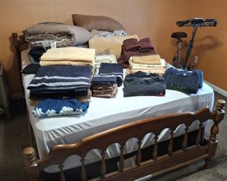 Some Bedding and Various Linens