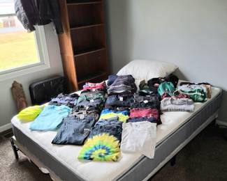 Lots of Mens Clothing. (No Women's Clothing Here)