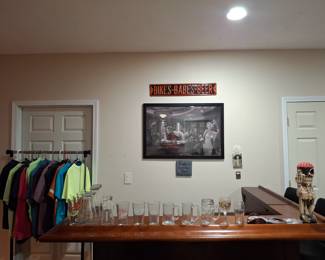 Bar Not for Sale but Everything on and Around it is! 