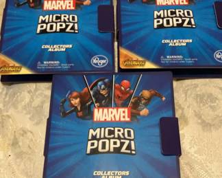 Marvel Micro Popz Collectors Album