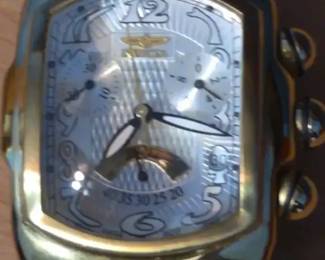 Invicta Lupah With Mother Of Pearl Dial Gold Tone