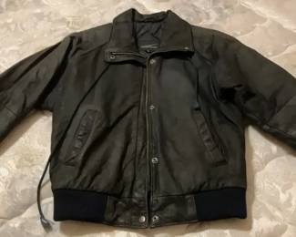 Leather Jacket by New Moves Size M
