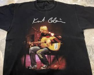 Vintage 90s Nirvana Kurt Cobain TShirt