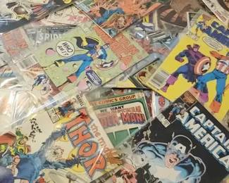 Marvel Comic Books Sealed In Plastic Covers 47 In Lot