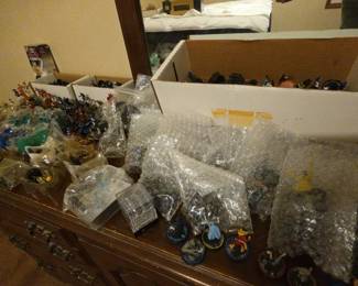 Large Mixed Lot of HeroClix Figures by WizKids
