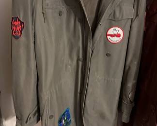 Vintage Mens Feuchter Ringelai German Parka