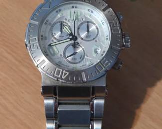 Invicta Reserve Ocean Reef Mens Watch In Silver Tone