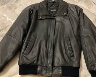 Leather Jacket by New Moves Size L