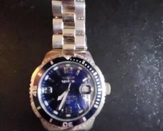 Invicta Pro Diver Watch With Silver Tone Band