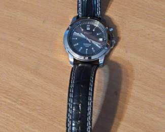 Seiko Perpetual Calendar Watch Brown Dial Stainless Steel Case