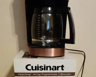 Cuisinart DCC3200CP PerfecTemp Programmable Coffeemaker Copper Finish
