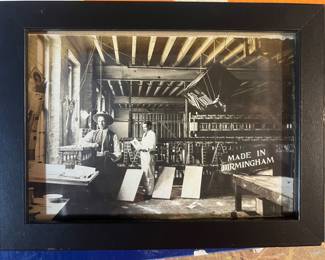 1909 Original Photo, Shop in Bham