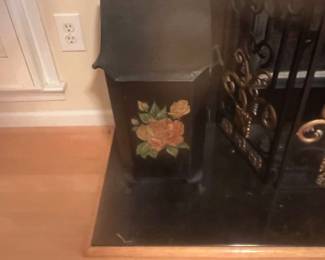 Antique Painted Tinder Box