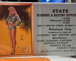 Lots of Early Advertising PIn Up Card. See More Below