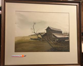 Original Watercolor B’ham Artist Don Rankin