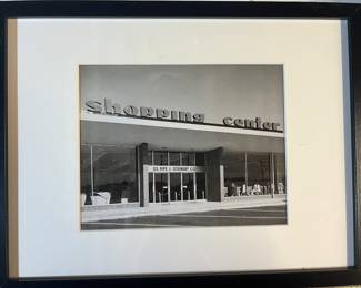 1950s Original Photo , U.S. Pipe Shopping Center, North B’ham 